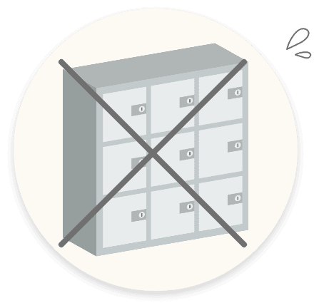 スペース・コスト不足